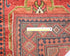 13 Ft Rusty Red Ersari Afghan Hand Knotted Veg Dye Wool Runner Rug